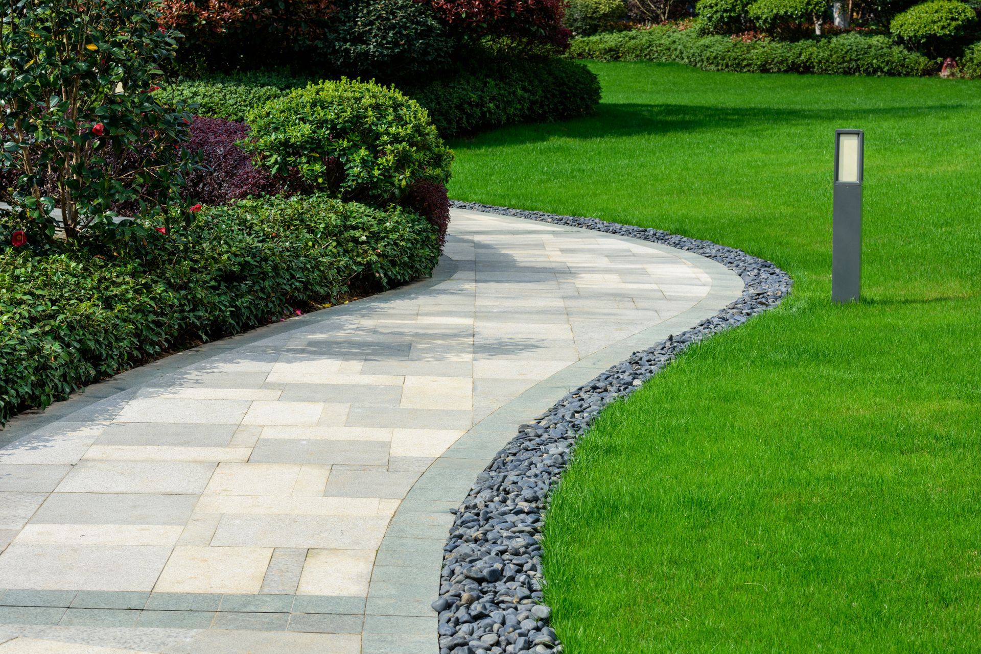 Beautiful residential landscaping project